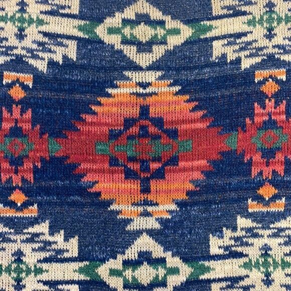 Denim & Supply Aztec print sweater C32 - Picture 6 of 8